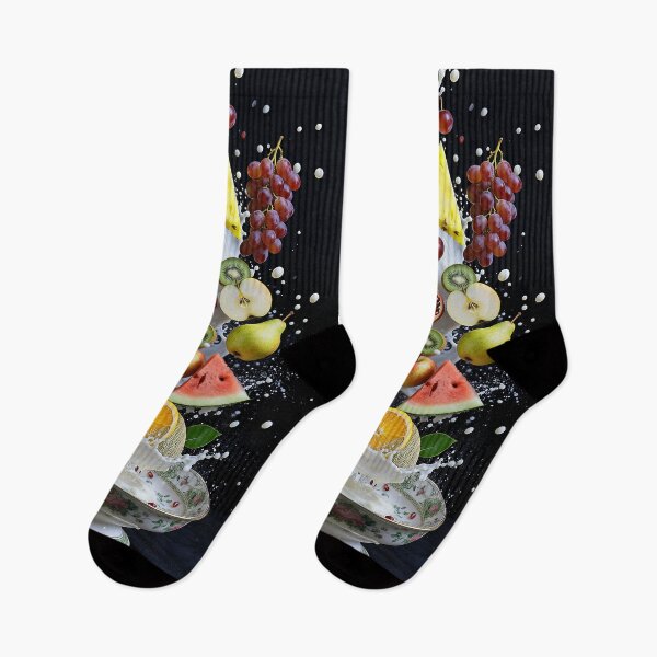 Item preview, Tropical fruit splash in milk designed and sold by Karaburmagirl.