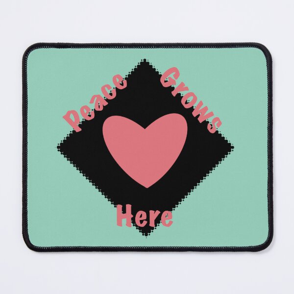 Item preview, Peace Grows Here - Simple Heart 94 designed and sold by StefanStudioArt.
