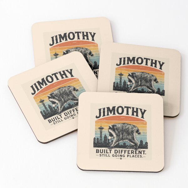 Item preview, Jimothy Seattle skyline designed and sold by 13EdgeDesigns.