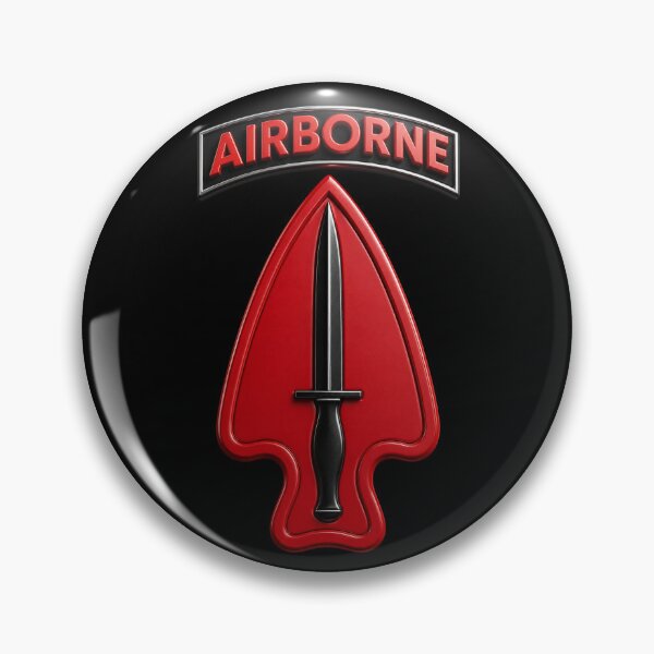 Item preview, Army - DUI - 1st Special Forces Operational Detachment–Delta (Airborne) wo txt - 3D - Enhanced designed and sold by Military Insignia Products.