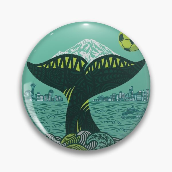 Item preview, Seattle Whale  designed and sold by 3Hearted .