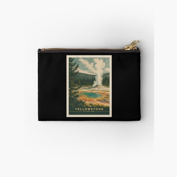 Item preview, Yellowstone National Park vintage postcard designed and sold by sami123456.