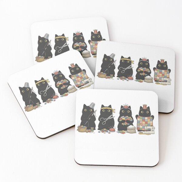 Item preview, Black Cats Sewing group fanart designed and sold by Gbriel3.