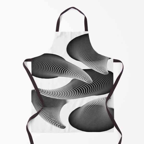 Item preview, The Elegance of Frozen Movement: Abstract Monochrome 3D Vortex - Geometric Art with Fluid Curves designed and sold by RAYBIL.