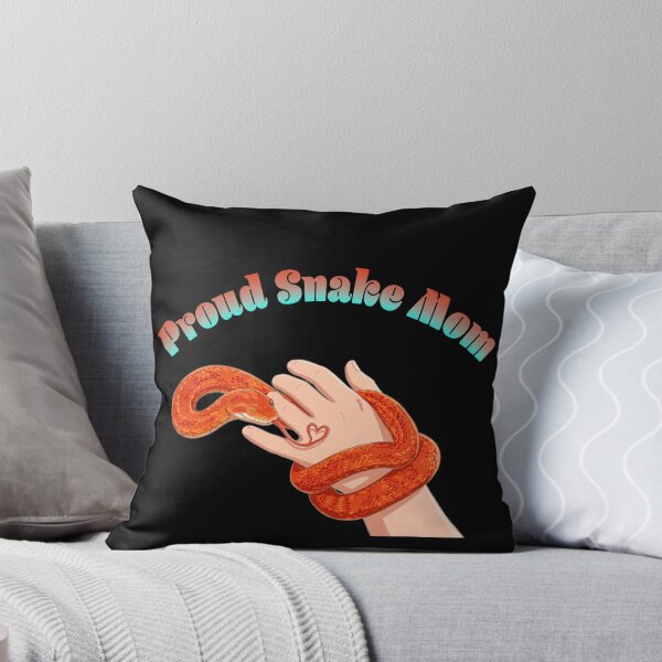 Item preview, Proud Corn Snake Mom Cute Winking Corn Snake with Heart Tongue Funny Reptile Mom Gift Exotic Pet Lover Print On Demand designed and sold by MoqunaDesign.
