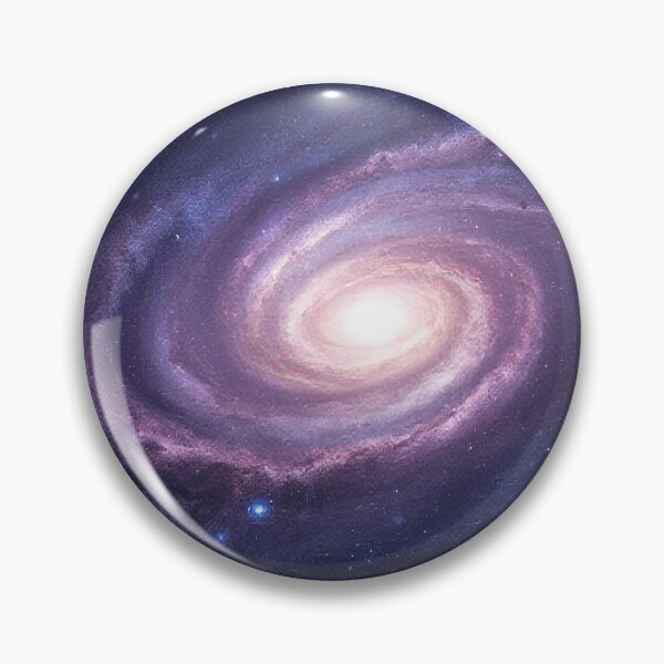 Item preview, Cosmic Galaxy Spiral in Deep Purple Space Art designed and sold by StudioForge.