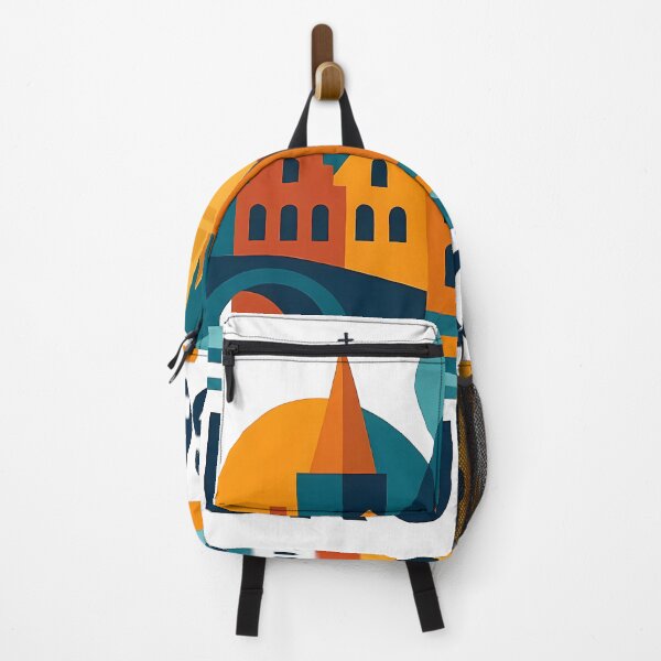 Item preview, Brugge Belgium Travel Souvenir - Belfry Tower & Canal Market Art designed and sold by OzzFrequency.
