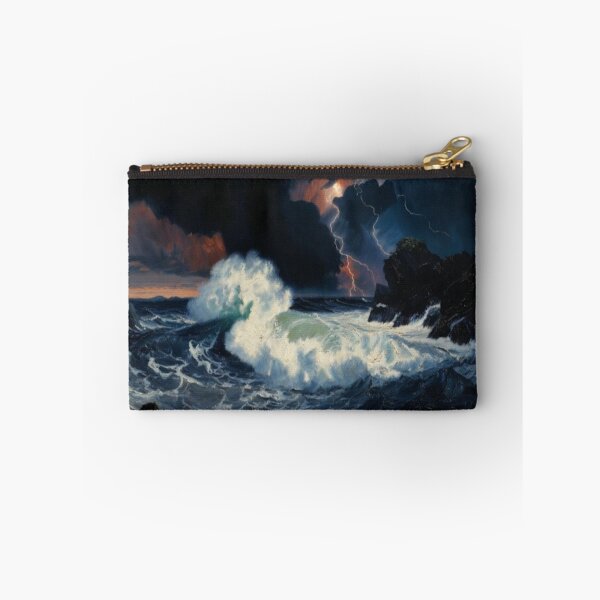 Item preview, Epic Stormy Ocean Midnight Tempest Lightning Crashing Wave designed and sold by Nexus Space.