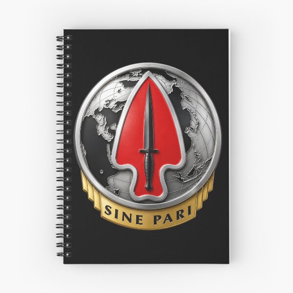 Item preview, Army - USASOC - Sine Pari - Delta Force wo txt - 3D - Enhanced designed and sold by Military Insignia Products.