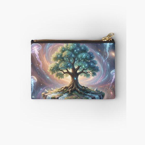 Item preview, Ancient Tree – Cosmic Floating Island Fantasy Art designed and sold by LittleBigGifts.
