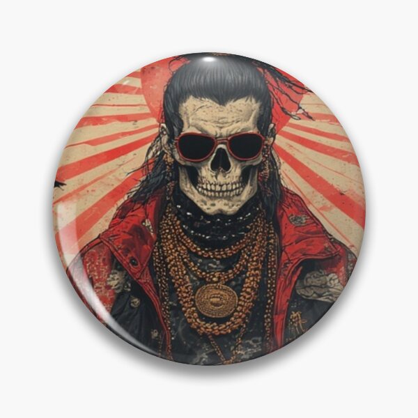 Item preview, Skull Metal: Hardcore to the Grave designed and sold by FANTASY FRENZY.
