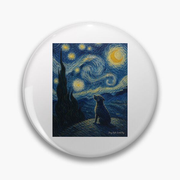 Item preview, Starry Night, But With a Dog designed and sold by FBA.