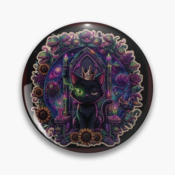 Item preview, The Cosmic Cat King designed and sold by Pepper & Co..