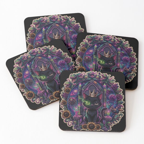 Item preview, The Cosmic Cat King designed and sold by Pepper & Co..