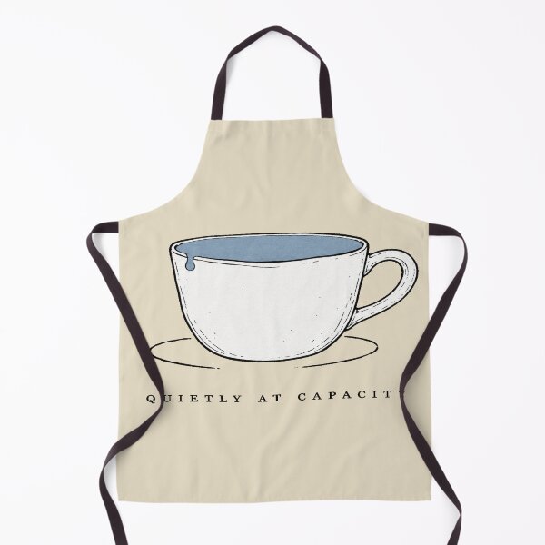 Item preview, Quietly at Capacity Cup Shirt for Overwhelmed Introverts designed and sold by POD DYNASTY | Original Print On Demand T-Shirt Graphics.