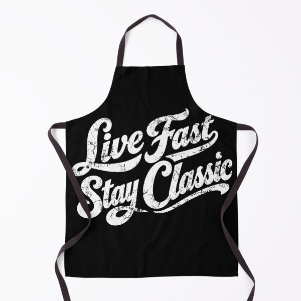 Item preview, Classic retro muscle car Live Fast Stay Classic hot rod T-Shirt designed and sold by BlueLineLAX.