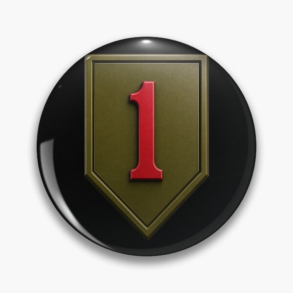 Item preview, Army - SSI - 1st Infantry Division wo txt - 3D - Enhanced designed and sold by Military Insignia Products.