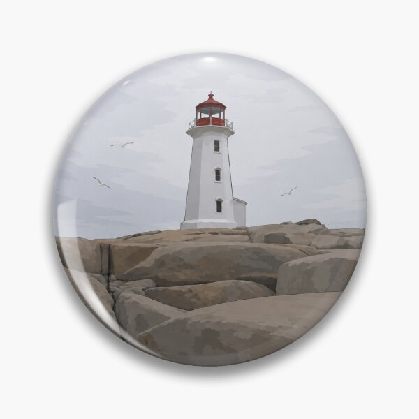 Item preview, Peggy's Cove Lighthouse designed and sold by TheFundyMist.