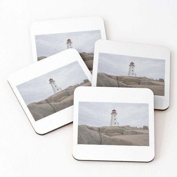 Item preview, Peggy's Cove Lighthouse designed and sold by TheFundyMist.