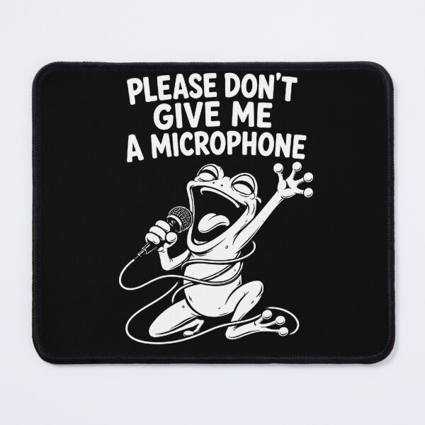 Item preview, Karaoke:Please Don’t Give Me A Microphone designed and sold by JustLaughCo.