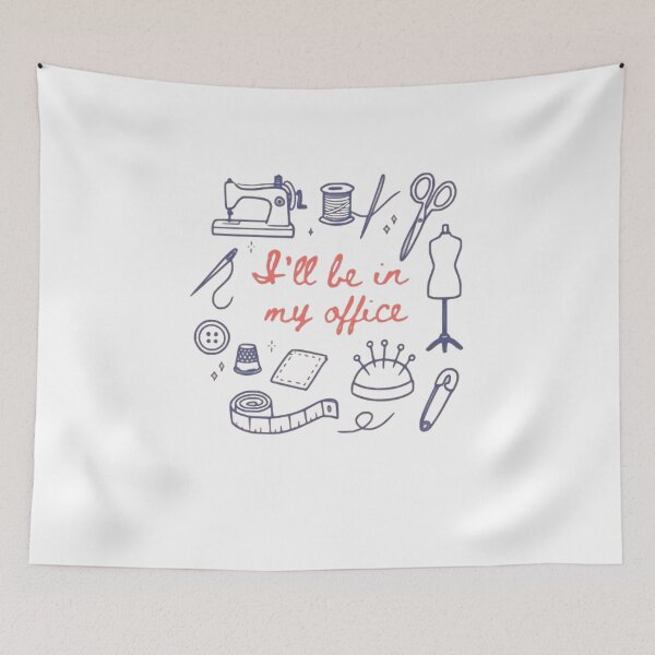 Item preview, I'll Be In My Office - Sewing Machine FANART designed and sold by Gbriel3.