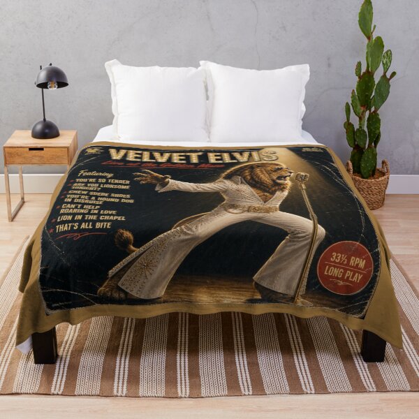 Item preview, Velvet Elvis Live at the Golden Mane Parody Album designed and sold by MissTerryWoman.
