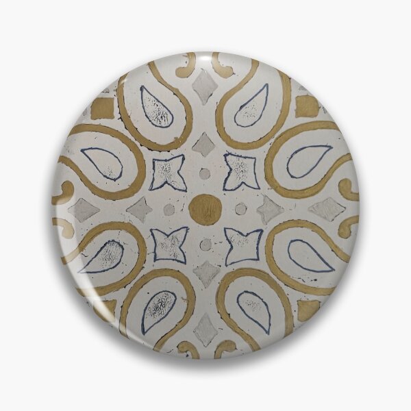 Item preview, Abstract design 5, gold silver and blue designed and sold by LMT-art.