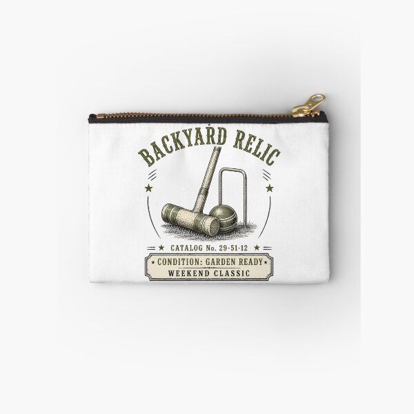 Item preview, Backyard Relic | Vintage Croquet Set | Garden Ready | Retro Engraving Graphic designed and sold by Mikoff04-arts.