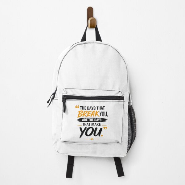 Item preview, The Days That Break You Are the Days That Make You | Inspirational Typography designed and sold by EvergreenThread.