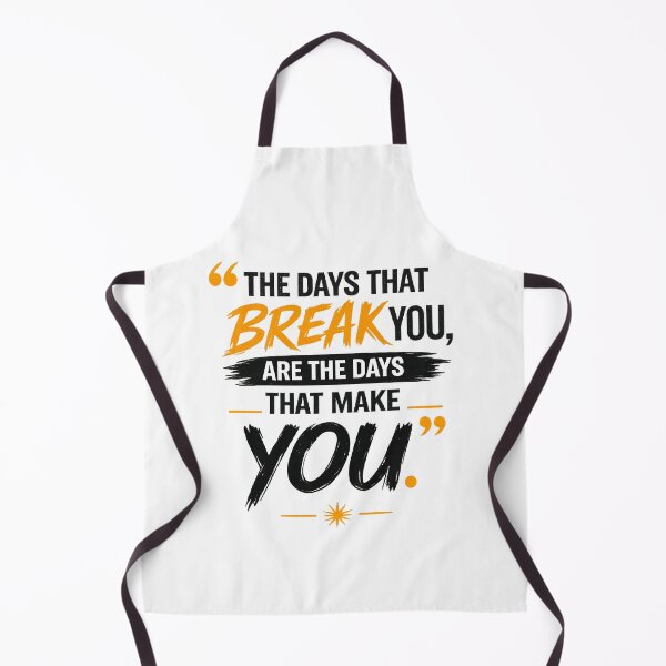 Item preview, The Days That Break You Are the Days That Make You | Inspirational Typography designed and sold by EvergreenThread.