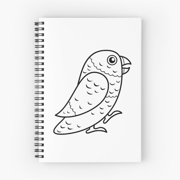 Item preview, Cute Minimalist Bird Line Art Sticker designed and sold by TheQuoteStudio.