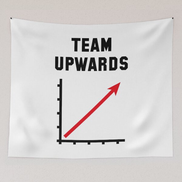 Item preview, Team Upwards (Success / Progress / POS Red 2C) designed and sold by MrFaulbaum.