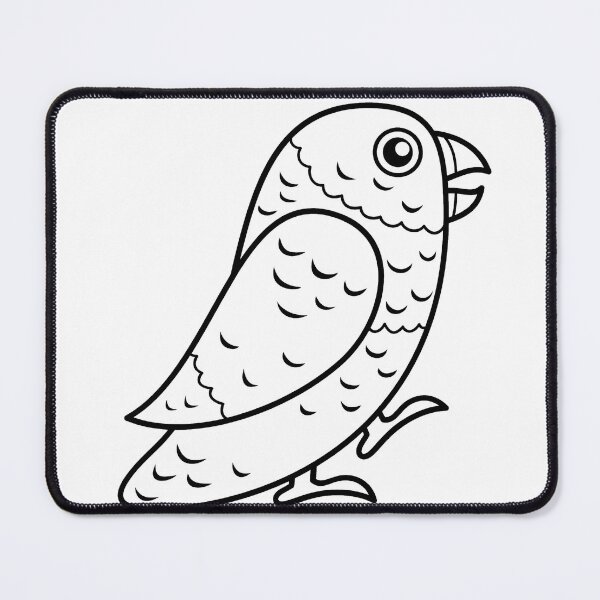 Item preview, Cute Minimalist Bird Line Art Sticker designed and sold by TheQuoteStudio.