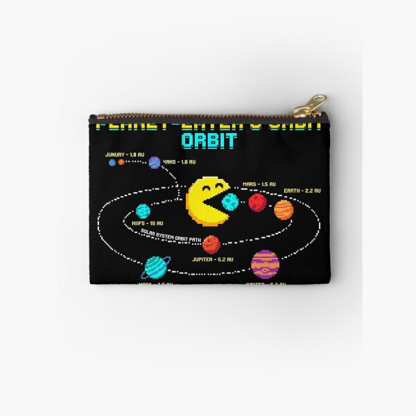 Item preview, Planet Eaters Orbit Retro Pixel Arcade Solar System designed and sold by TeNovaStudio.