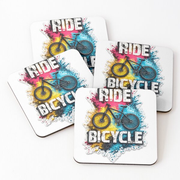 Item preview, Ride Bicycle Vintage Cycling Sticker designed and sold by Stickershutter.