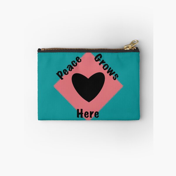 Item preview, Peace Grows Here - Simple Heart 96 designed and sold by StefanStudioArt.