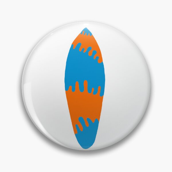 Item preview, Blue and Orange Surfboard designed and sold by allie-honigford.