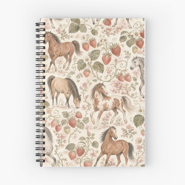 Item preview, Horses And Strawberries designed and sold by LeosCloset.