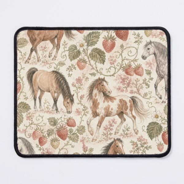 Item preview, Horses And Strawberries designed and sold by LeosCloset.