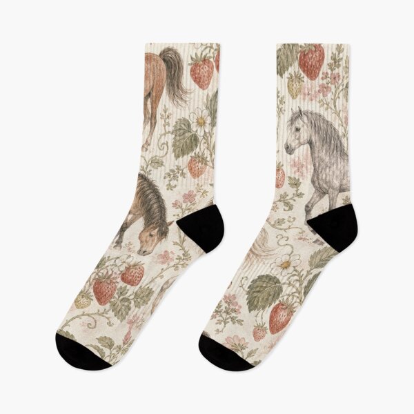 Item preview, Horses And Strawberries designed and sold by LeosCloset.
