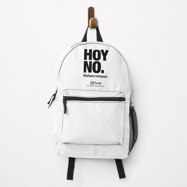 Item preview, HOY NO. – Minimalist Spanish Typography Humor Design designed and sold by UkrainianSpain.