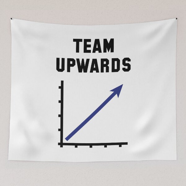 Item preview, Team Upwards (Success / Progress / POS Blue 2C) designed and sold by MrFaulbaum.
