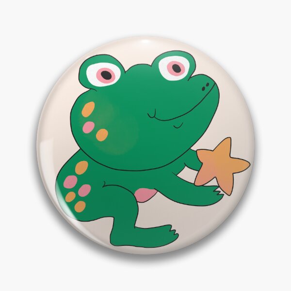 Item preview, You Are A Star Frog (Pink) designed and sold by yellowflowerhut.