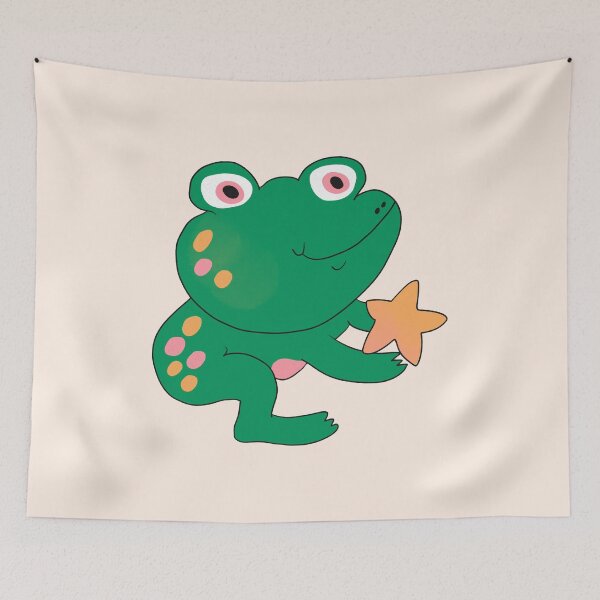 Item preview, You Are A Star Frog (Pink) designed and sold by yellowflowerhut.