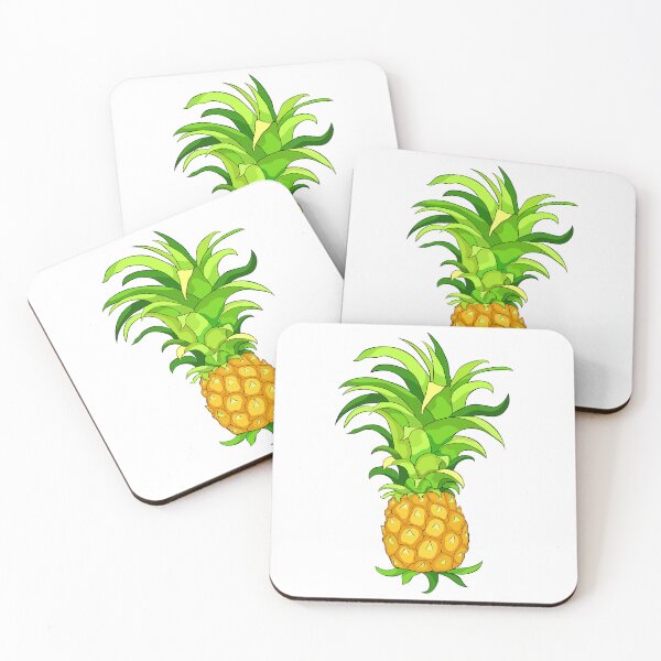Item preview, Vibrant Tropical Pineapple Fruit Art designed and sold by OrPolly.