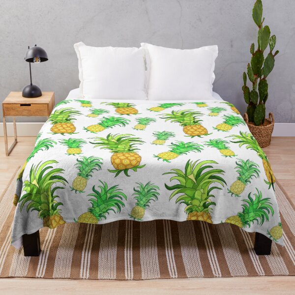 Item preview, Vibrant Tropical Pineapple Fruit Art designed and sold by OrPolly.