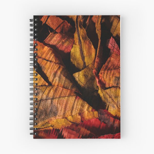 Item preview, Autumn Fire – Abstract Fallen Leaves in Deep Red and Gold designed and sold by BuckaBaby.