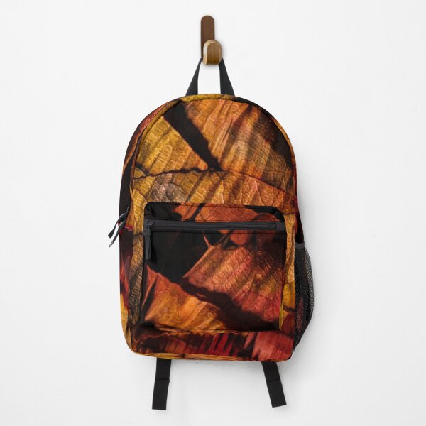 Item preview, Autumn Fire – Abstract Fallen Leaves in Deep Red and Gold designed and sold by BuckaBaby.