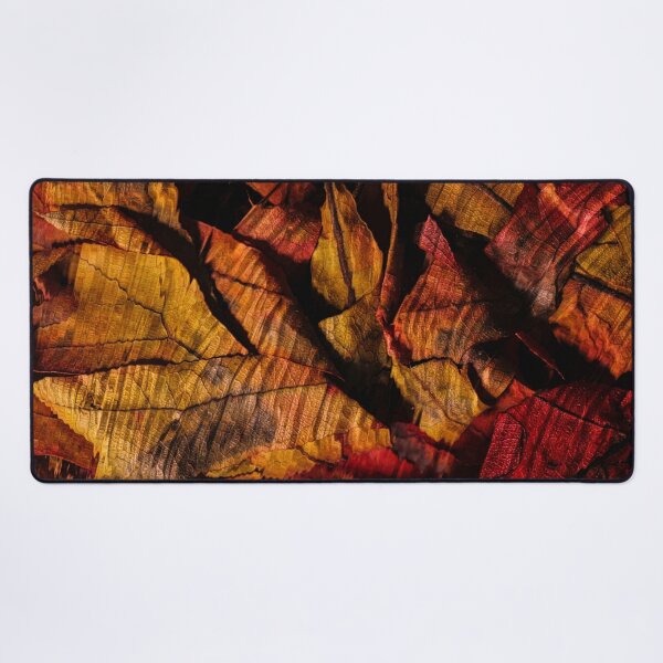 Item preview, Autumn Fire – Abstract Fallen Leaves in Deep Red and Gold designed and sold by BuckaBaby.