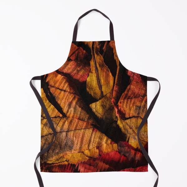 Item preview, Autumn Fire – Abstract Fallen Leaves in Deep Red and Gold designed and sold by BuckaBaby.